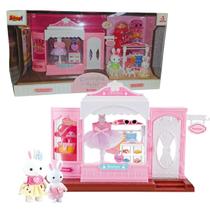 Casinha Feliz Boutique Coleção Família Coelhos Bonecos