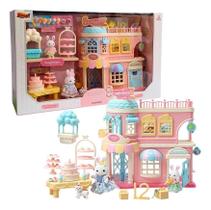 Casinha Feliz Confeitaria Zoop Toys Playset Infantil Criativo com Acessórios