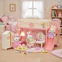 Casinha Feliz Conjunto Quarto Divertido Tipo Sylvanian Casinha Feliz Conjunto Quarto Divertido Tipo Sylvanian