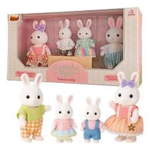 Casinha Feliz Família Coelho Com 4 Figuras Zoop Toys