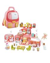 Casinha Feliz Mochila D Unicórnio Coelhinhos Acessórios Zoop Casinha Feliz Mochila D Unicórnio Coelhinhos Acessórios Zoop