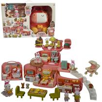 Casinha Feliz Mochilinha Coleção Família Coelhos Com Acessórios E Decoração Casinha Feliz Mochilinha Coleção Família Coelhos Com Acessórios E Decoração