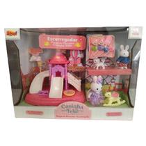 Casinha Feliz Parque de Diversões Escorregador Zoop Toys