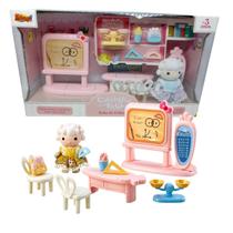 Casinha Feliz Sala de Estudos Ovelhinha Fofa Presente Zoop Original Casinha Feliz Sala de Estudos Ovelhinha Fofa Presente Zoop Original