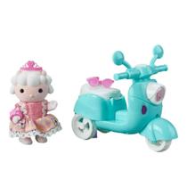 Casinha Feliz Scooter Moto - Tipo Sylvanian Family Original P/ Colecionar - Zoop