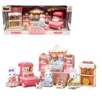 Casinha Feliz Tipo Silvania Family Barraca De Gostosuras Com Coelhinha E Acessórios De Doces Brinquedo Colecionável Zoop