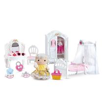 Casinha Feliz Tipo Sylvanian C/ Ovelhinha - Quarto - Zoop