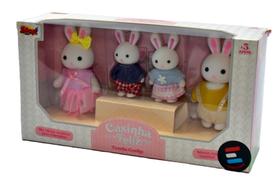 Casinha feliz zoop toys - familia coelho - modelo i