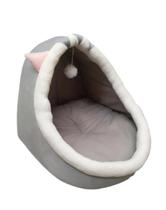 Casinha Gato Toca Iglu Pet Cama Conforto Tamanho P Cinza Casinha Gato Toca Iglu Pet Cama Conforto Tamanho P Cinza