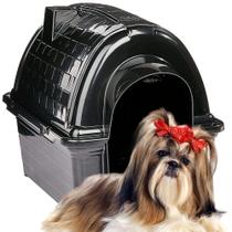 Casinha Iglu De Plástico Para Cachorros Pequenos Furacão Pet Tamanho Nº2