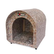 Casinha Iglu Ecológica Recriar Pet Natural - Tam. 01