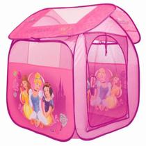Casinha Infantil Barraca de Montar Princesas da Disney Rosa