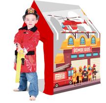 Casinha Infantil Barraca Estação Dos Bombeiros Grande Menino Exclusividade Toys Plus Casinha Infantil Barraca Estação Dos Bombeiros Grande Menino Exclusividade Toys Plus