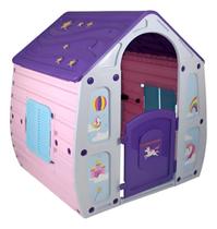 Casinha Infantil De Brinquedo Criança Unicórnio Belfix