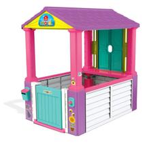 Casinha Infantil Mi Casita Maral Rosa chiclete Dobrável Grande Brinquedo Educativo para Crianças Playground Infantil Casinha Infantil Mi Casita Maral Rosa chiclete Dobrável Grande Brinquedo Educativo para Crianças Playground Infantil