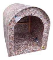 Casinha Madeira Para Cachorro Cães N3 Ecológica Iglu Casa - Shop Mais Pets