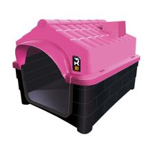 Casinha Mec Pet Rinopet Rosa N2 Casinha Mec Pet Rinopet Rosa N2