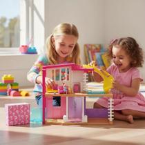 Casinha Mini Barbie Land Casa das Bonecas Original Mattel