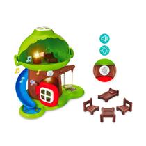 Casinha Na Árvore E Parquinho Little Land Com Som E Luz - Usual Brinquedos