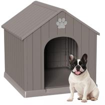 Casinha para Cães DRATO em Resina Pequena para Uso Interno e Externo