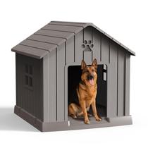 Casinha para Cães DRATO para Uso Interno e Externo com Piso Elevado 79 cm