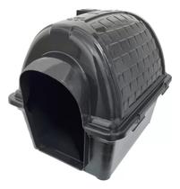 Casinha para Cães Plástica Iglu Nº6 Black - Furacão Pet
