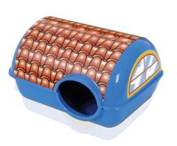 Casinha para Hamster Esquilo Rato Gerbil Plastico Alvorada Casinha para Hamster Esquilo Rato Gerbil Plastico Alvorada