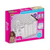 Casinha Para Montar E Pintar Da Barbie Fun Divirta Se F00871 Casinha Para Montar E Pintar Da Barbie Fun Divirta Se F00871