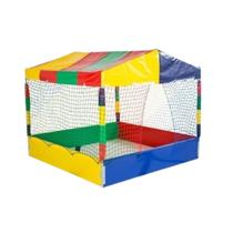 Casinha Piscina de Bolinha 1,50m Infantil Nacional Premium Casinha Piscina de Bolinha 1,50m Infantil Nacional Premium