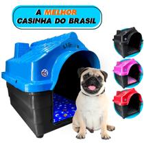 Casinha Plástica Cachorro Número 3 + Colchão