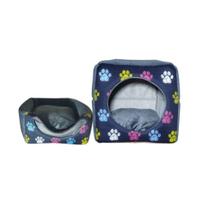 Casinha Toca Cama Iglu 3 Em 1 Cachorro Cão E Gato Tam M