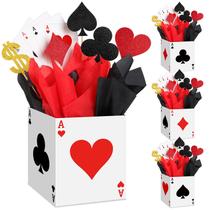 Casino Favor Boxes Zhanmai Poker Casino Decoração de mesa 17x14x14cm Casino Favor Boxes Zhanmai Poker Casino Decoração de mesa 17x14x14cm