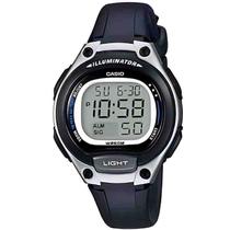 Casio feminino digital standard preto lw-203-1avdf