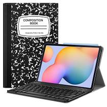 Caso de teclado Fintie para Samsung Galaxy Tab S6 Lite 10.4'' 2020 Modelo SM-P610 (Wi-Fi) SM-P615 (LTE), Capa de suporte slim com suporte de caneta segura S Pen desapegível teclado Bluetooth, composição