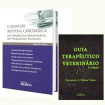 Casos De Rotina Cirúrgica Em Medicina Veterinária De Pequenos Animais + Guia Terapêutico Veterinário