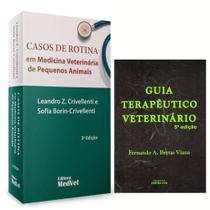 Casos De Rotina Em Med Veterinária Peq Animais - Crivellenti + Guia Terapêutico Veterinário - Bretas