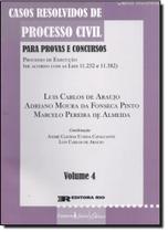 Casos resolvidos de processo civil - vol. 4 - col. casos concretos