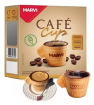 Casquinha Cob. Chocolate Marvi Café Cup 60g 6 Unidades