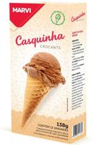 Casquinha sorvete baunilha 138g - marvi - MARVI ALIMENTOS