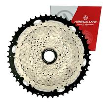 Cassete Absolute Ultimate K7 12v 11/50D Bike Mtb Niquel