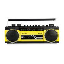 Cassete Boombox Riptunes Retro Bluetooth com USB/SD amarelo Cassete Boombox Riptunes Retro Bluetooth com USB/SD amarelo