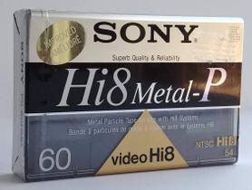 Cassete de Vídeo Sony Hi8/Digital8 Metal Particle - Pacote com 1 Unidade Cassete de Vídeo Sony Hi8/Digital8 Metal Particle - Pacote com 1 Unidade