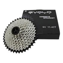 Cassete K7 9v 11/40D Evolo Nickel Bike Mtb Comp Shimano Sram