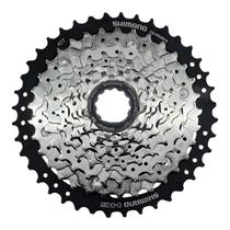 Cassete K7 Alivio CS-HG400 8V 11/40D Hyperglide Trocas Rápidas Aço Shimano