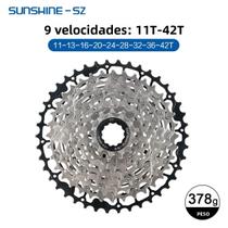 Cassete Leve SUNSHINE MTB 8-12 Velocidades Para Roda Livre Shimano HG 40-52T