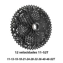 Cassete MTB 9/10/11/12 velocidades - 42/46/50/52T - Compatível com Shimano M5100/M6100/M7100/M8100