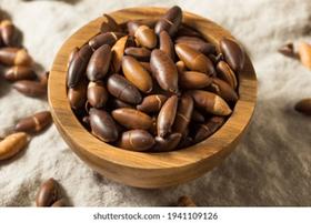 Castanha baru crua - Pacote 250 G