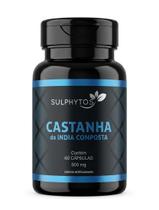 Castanha Composta 60 cápsulas 500mg Castanha Composta 60 cápsulas 500mg