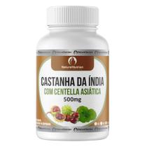 Castanha da Índia com Centella Asiática 100 Cápsulas 500mg