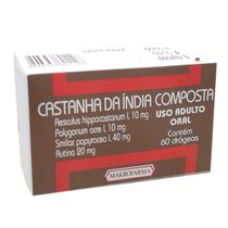 Castanha da Índia Composta com 60 Drágeas - Makrofarma